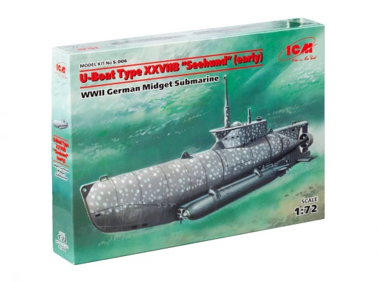 U-Boat Type XXVIIB Seehund(Early) - WWII German Midget Submarine
