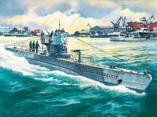 U-Boat Type IIB (1943) - German Submarine