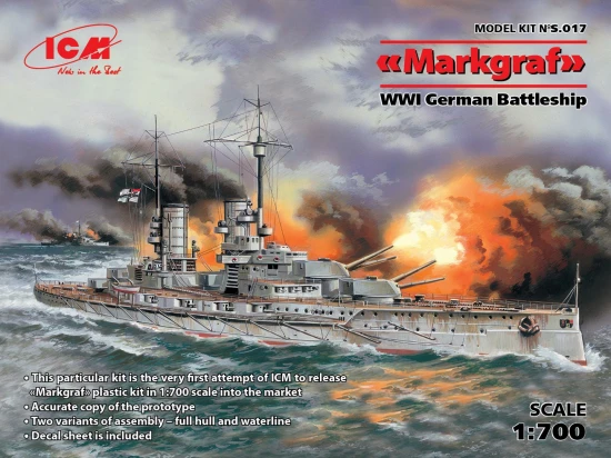 Markgraf - WWI German Battleship
