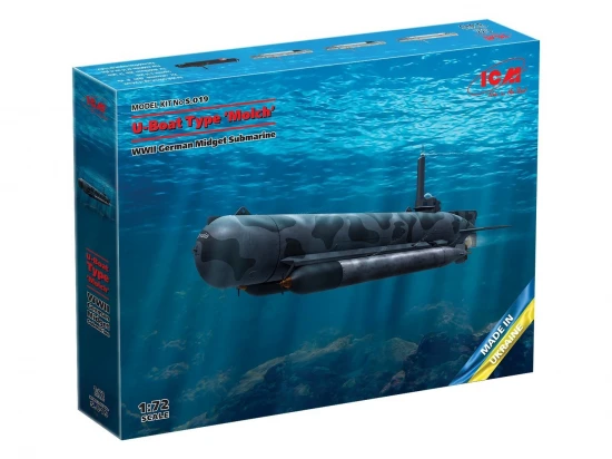 U-Boat Type Molch - WWII German Midget Submarine