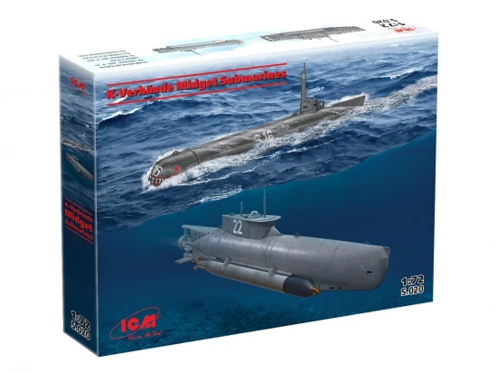 K-Verbände Midget Submarines - Seehund& Molch(Set of 2)