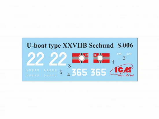 U-Boat Type XXVIIB Seehund (Late) - WWII German Midget Submarine
