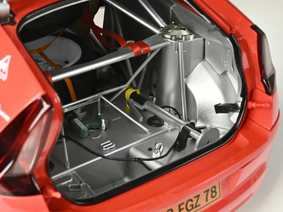 Citroën C4 WRC 2008 Red 1:8 Scale Full Metal Kit