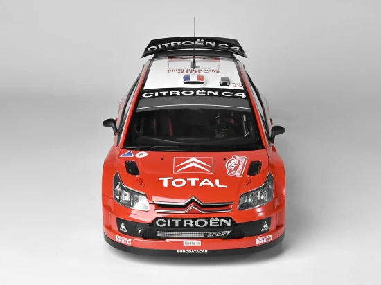 Citroën C4 WRC 2008 Red 1:8 Scale Full Metal Kit