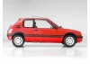Red Peugeot 205 1.9 GTI 1:8 Scale Full Metal Kit