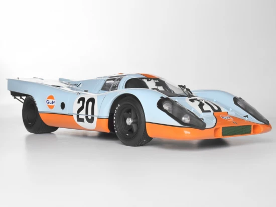 Porsche 917 KH #20 Gulf Livery 1:8 Scale Full Metal Kit