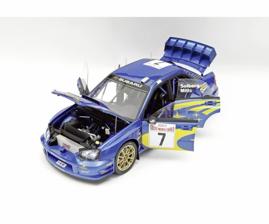 IXO Full Kit Subaru IMPREZA 1:8 Scale Metal Kit