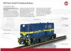 LGB BVO Bahn GmbH Fichtelberg Railway Class L45H-083 Diesel Loco Era V
