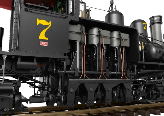 LGB RC & BT RR Steam Loco Shay Nr. 7 Ep. VI