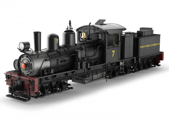 LGB WSLC RR Steam Loco Shay Nr. 7 Ep. III
