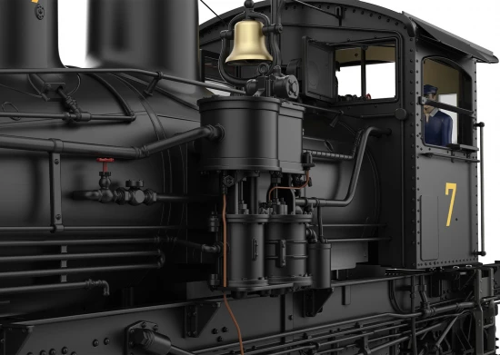 LGB WSLC RR Steam Loco Shay Nr. 7 Ep. III