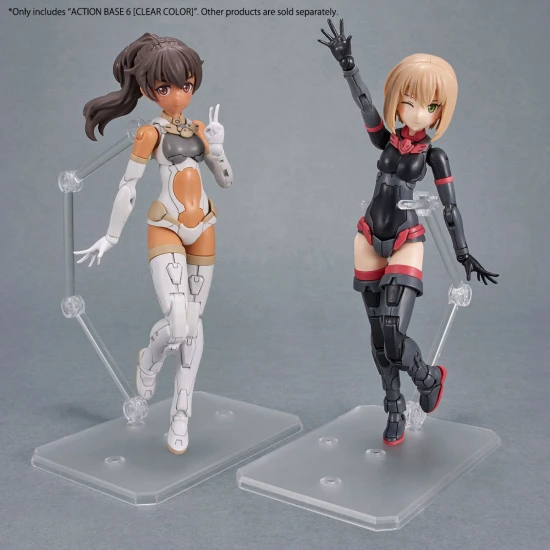 Action Base 6 Clear (Set of 2)