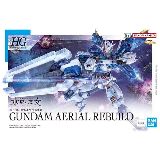 HG 1:144 Gundam Aerial Rebuild (Mobile Suit Gundam: The Witch From Mercury)