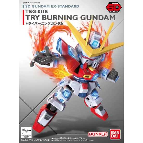 SD Gundam Ex-Standard Try Burning Gundam