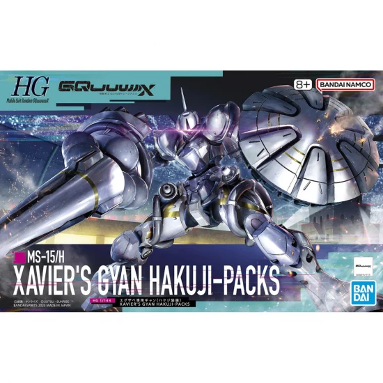 HG 1:144 Xaviers Gyan Hakuji-Packs