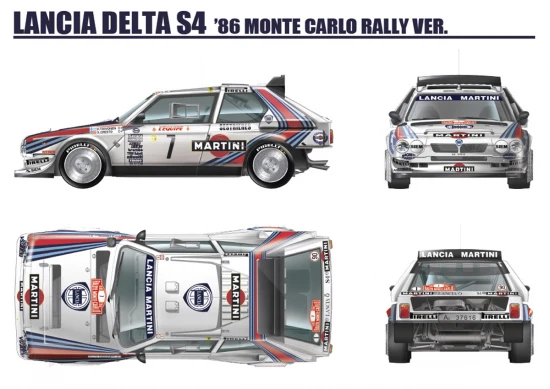 Lancia Delta S4 Martini Montecarlo 1986
