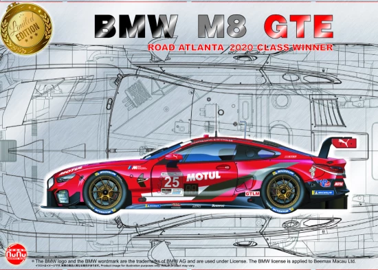 1/24 BMW M8 GTE 2020 Road Atlanta Class Winner