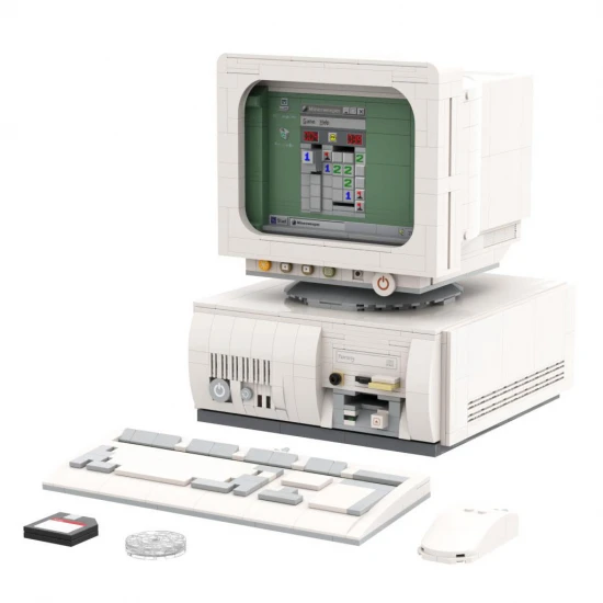 Retro 90s Desktop PC - 1634 pcs