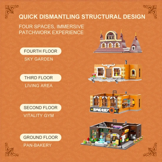Bakery (4-Storey Building) - 2663 pcs