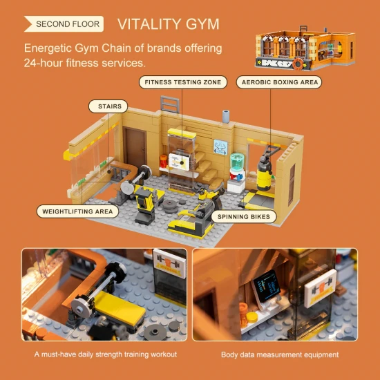 Bakery (4-Storey Building) - 2663 pcs