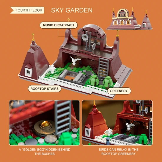 Bakery (4-Storey Building) - 2663 pcs