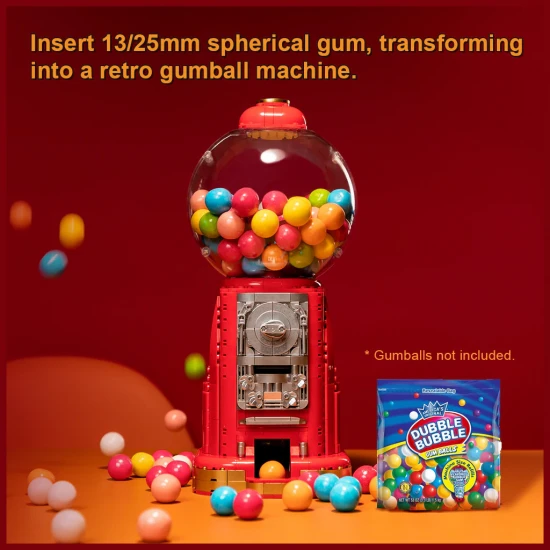 Retro Gumball Machine - 936 pcs