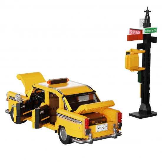 New York Yellow Taxi Cab - 1601 pcs