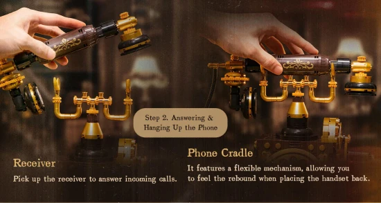 Retro Rotary Telephone - 766 pcs