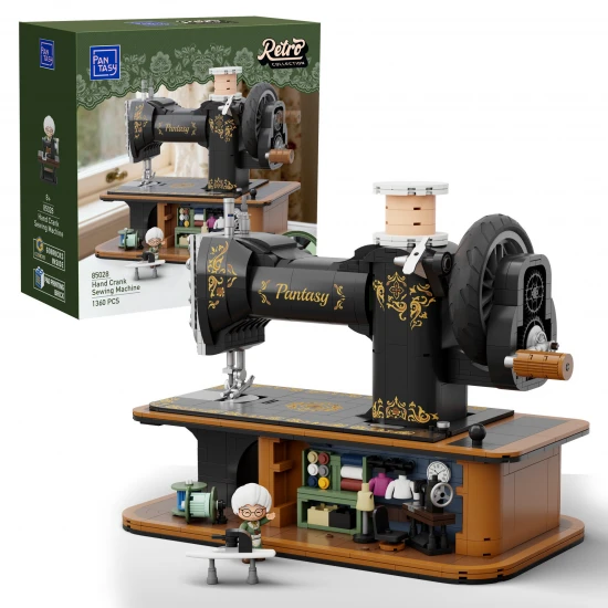 Antique Hand Crank Sewing Machine - 1360 pcs