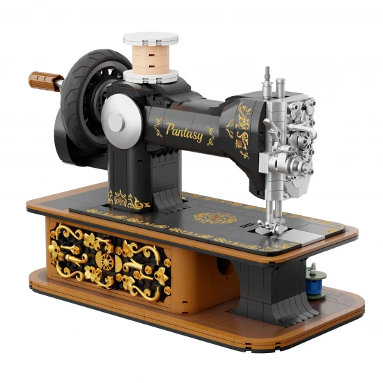Antique Hand Crank Sewing Machine - 1360 pcs