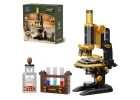 Retro Microscope with Accessories Set - 1107 pcs
