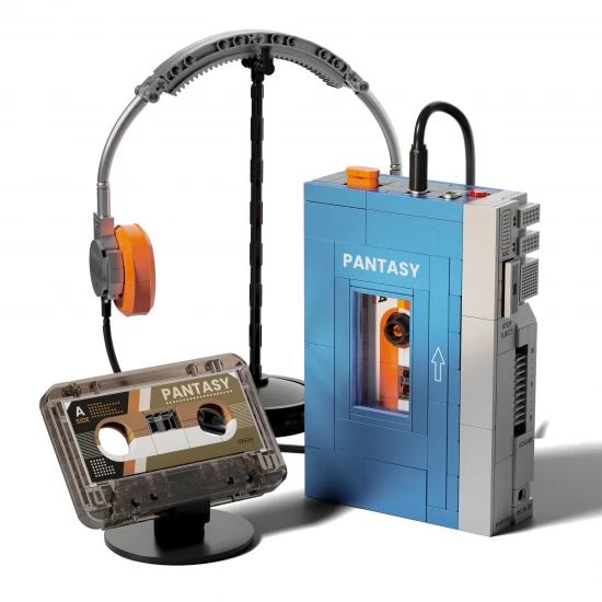 Retro Tape Cassette Player - 569 pcs