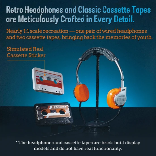 Retro Tape Cassette Player - 569 pcs