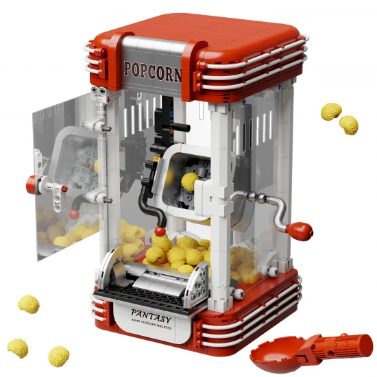 Retro Popcorn Maker Machine - 1201 pcs