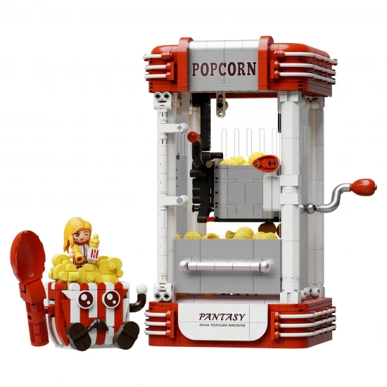 Retro Popcorn Maker Machine - 1201 pcs