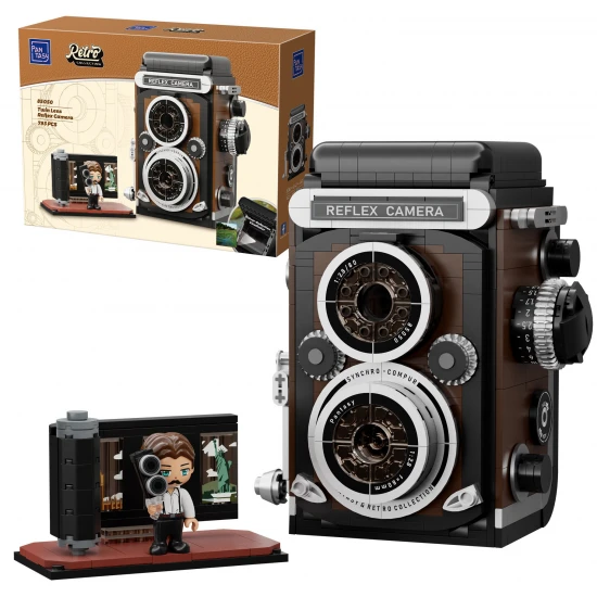 Retro Twin Lens Reflex Camera - 793 pcs