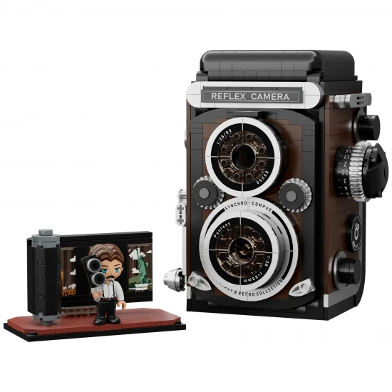 Retro Twin Lens Reflex Camera - 793 pcs