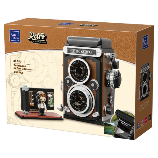 Retro Twin Lens Reflex Camera - 793 pcs