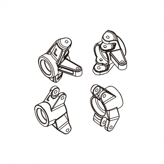 Fr.Steering Knuckle_L/R 1PCS Rr.Steering Knuckle_L/R 1PCS