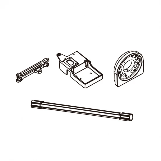 Ackerman Link 1PCS
Server support 1PCS
Center drive shaft 1PCS