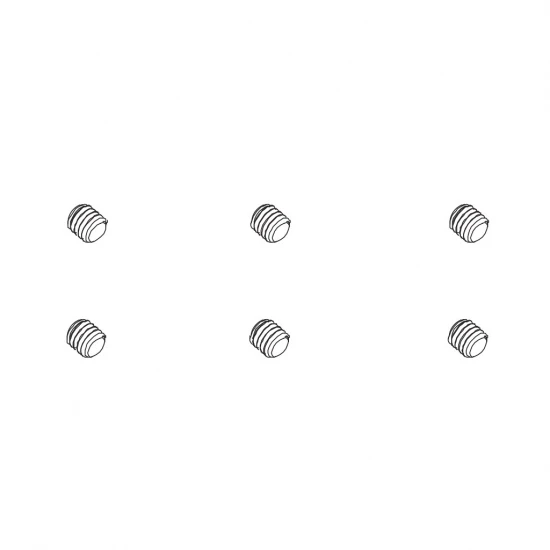 Set screw M2.5*12 6pcs