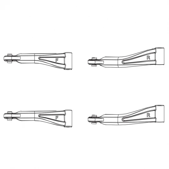 Fr/Rr. Upper Arms 2PCS