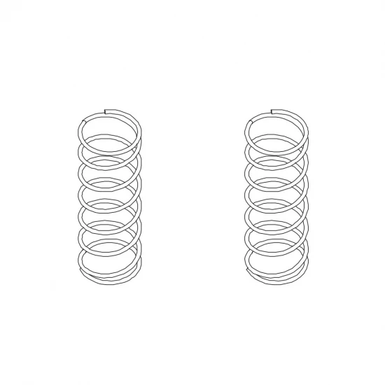 Fr.Shock Absorber Spring 2PCS