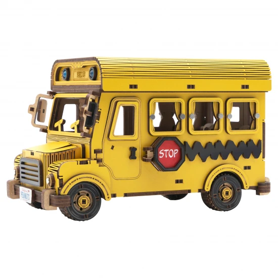 Peanuts™ Snoopy Yellow School Bus