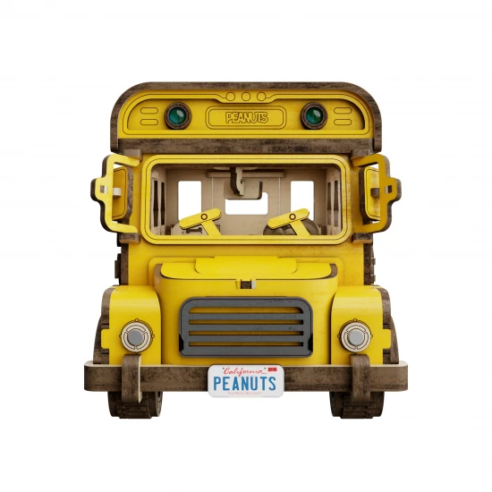 Peanuts™ Snoopy Yellow School Bus