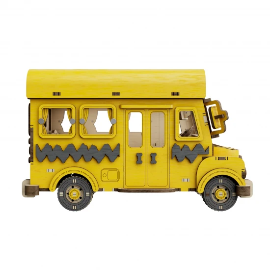 Peanuts™ Snoopy Yellow School Bus