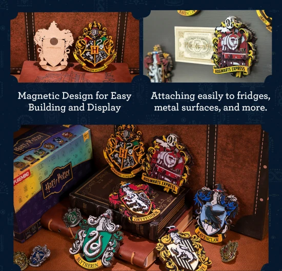 Harry Potter Magnetic Coat of Arms (6 Designs)