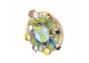 Peanuts™ Magnetic Around the World Wooden Clock