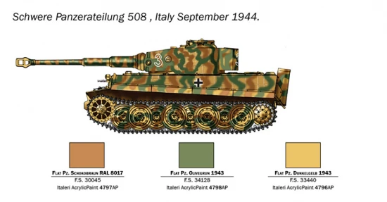 Italeri Pz. Kpfw. VI Tiger I