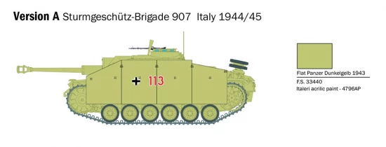 Italeri Sd. Kfz. 142/1 Sturmgeschütz III
